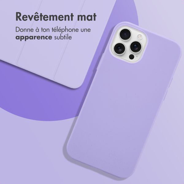 imoshion Coque Couleur Apple iPhone 12 (Pro) - Tropical Violet