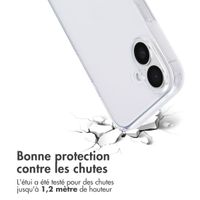 imoshion Coque Stand iPhone 16 - Transparent