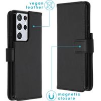 imoshion Étui de télephone portefeuille Samsung Galaxy S21 Ultra - Noir