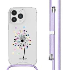 imoshion Coque Design avec cordon iPhone 14 Pro Max - Sandstone Dandelion