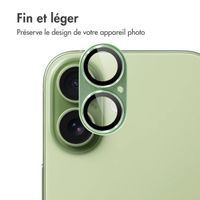 imoshion Protection Caméra en verre trempé 2 Pack Apple Apple iPhone 17 - Sage Green
