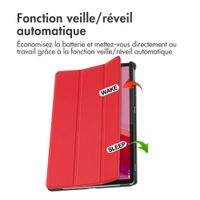 imoshion Coque tablette Trifold Lenovo Tab M11 - Rouge
