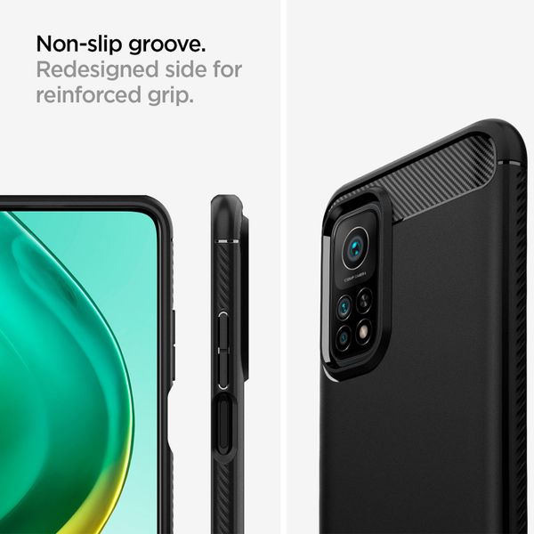 Spigen Coque Rugged Armor Xiaomi Mi 10T (Pro) - Noir