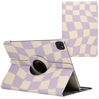 imoshion Coque Design rotatif à 360° Apple iPad Pro 12.9 (2018/2020/2021/2022) - Dancing Cubes