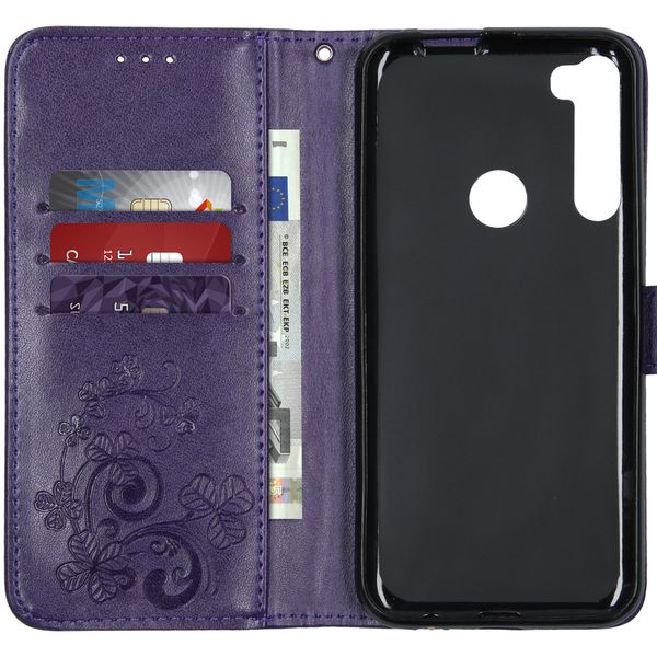 Etui de téléphone Fleurs de Trèfle Motorola One Fusion Plus