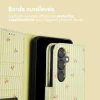 imoshion Étui de télephone portefeuille Design Samsung Galaxy S25 - Garden Stripes