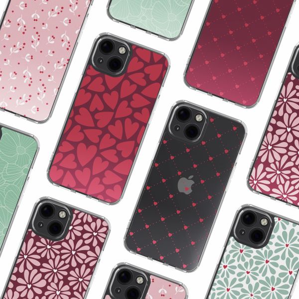 imoshion Coque Design Apple iPhone 13 - Hearty Coral Dust