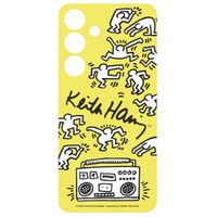 Samsung Carte Dance Keith Haring originale Galaxy S24 - Yellow