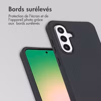 imoshion Coque de couleur avec cordon amovible Samsung Galaxy A36 / A56 - Noir