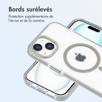 imoshion Coque Combat MagSafe Apple iPhone 15 - Gris