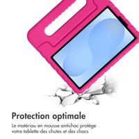 imoshion Coque kidsproof avec poignée Samsung Galaxy Tab A11 / A9 8.7 pouces - Rose