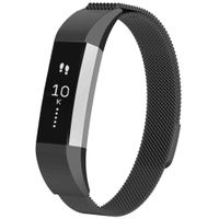 imoshion Bracelet magnétique milanais Fitbit Alta (HR) - Taille M - Noir