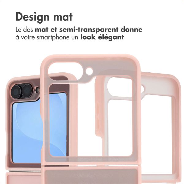 imoshion Coque Color Guard avec MagSafe Samsung Galaxy Z Flip 7 FE - Rose