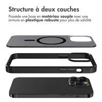 Accezz Coque Givrée Robuste avec MagSafe Apple iPhone 14 Pro Max - Noir