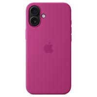 Apple Coque en silicone MagSafe iPhone 16 Plus - Fuchsia