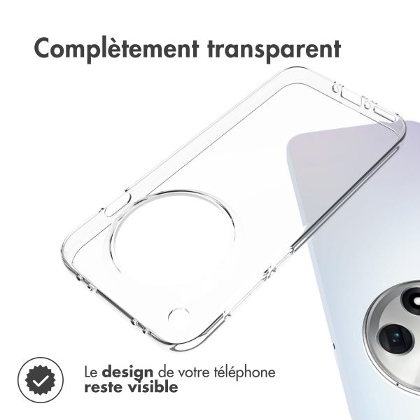 Accezz Coque Clear Oppo Find X8 - Transparent