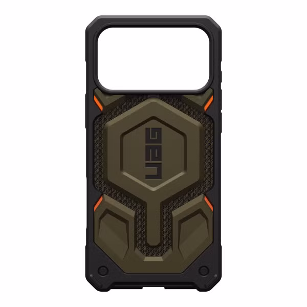 UAG Coque arrière Monarch Pro Apple iPhone 17 Pro - Kevlar Element Green