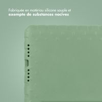 imoshion Coque kidsproof avec poignée Apple iPad 9 (2021) 10.2 pouces / iPad 8 (2020) 10.2 pouces / iPad 7 (2019) 10.2 pouces - Olive Green