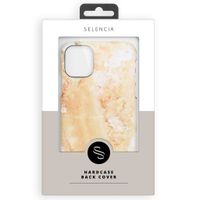 Selencia Coque Maya Fashion iPhone Xs / X - Marble Sand