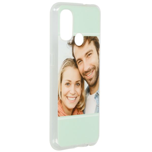 Concevez votre propre coque en gel OnePlus Nord N10 5G - Transparent