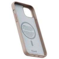 Njorð Collections Coque en tissu MagSafe iPhone 15 Plus - Pink Sand