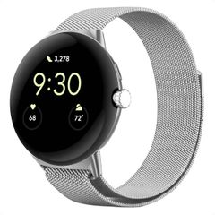 imoshion Bracelet magnétique milanais Google Pixel Watch / Watch 2 / Watch 3 (41 mm) - Argent