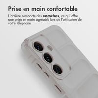 imoshion Coque arrière EasyGrip Samsung Galaxy S24 - Gris