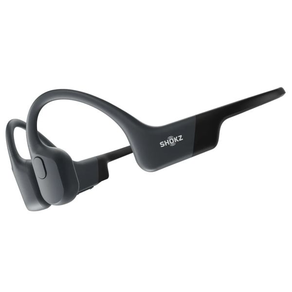 Shokz OpenRun - Modèle standard - Écouteurs sans fil Open-Ear - Conduction osseuse - Black