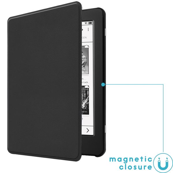 imoshion Étui de liseuse portefeuille Slim Hard Tolino Page 2 - Noir