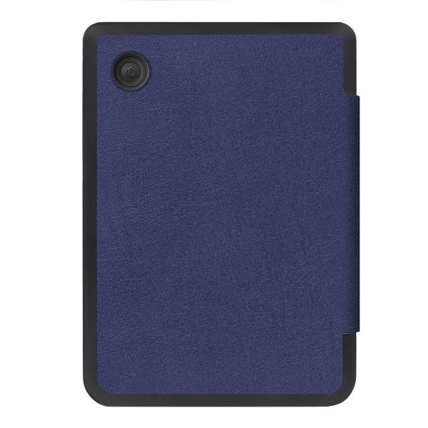 imoshion Étui de liseuse portefeuille Slim Hard Kobo Clara Colour / BW - Bleu foncé