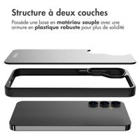 Accezz Coque Givrée Robuste Samsung Galaxy A55 - Noir