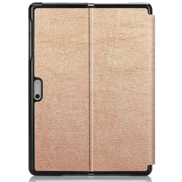 imoshion Coque tablette Trifold Microsoft Surface Go 4 / Go 3 / Go 2 - Doré
