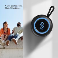 Selencia AquaPlay Enceinte Bluetooth - Enceinte sans fil - Étanche - Black