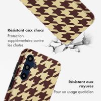 Selencia Coque arrière Vivid Samsung Galaxy A16 - Pied-de-Poule