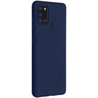 imoshion Coque Couleur Samsung Galaxy A21s -  Bleu foncé