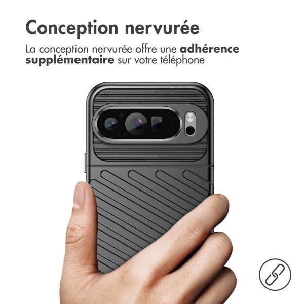 imoshion Coque Arrière Thunder Google Pixel 9 Pro XL - Noir