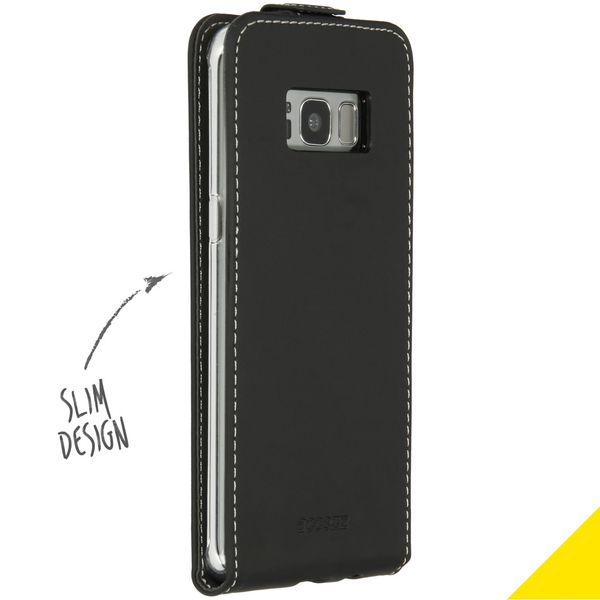 Accezz Étui à rabat Samsung Galaxy S8 - Noir