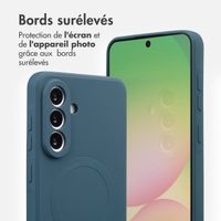 imoshion Coque Couleur avec MagSafe Samsung Galaxy A56 - Bleu foncé