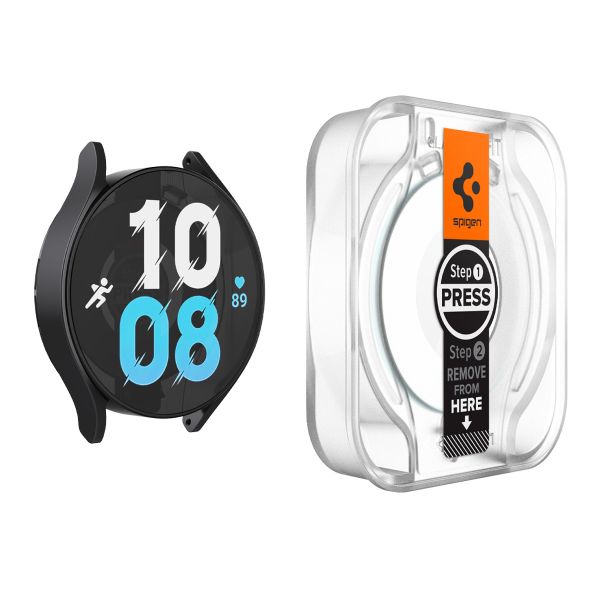 Spigen Protection d'écran EZ FIT Glas.tR avec applicateur Samsung Galaxy Watch 6 - 40 mm - Transparent