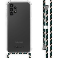 imoshion Coque avec dragonne Samsung Galaxy A13 (4G) - Green Multi Color