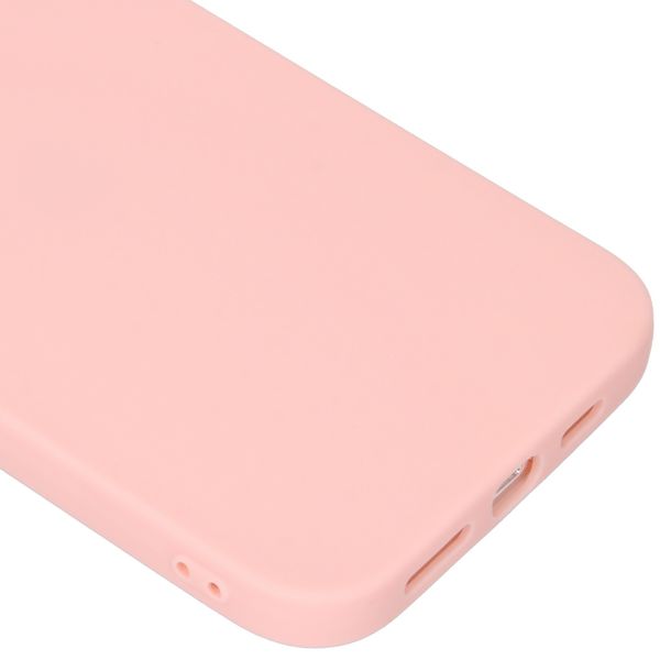 imoshion Coque Couleur iPhone 12 Pro Max - Rose