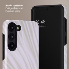 Selencia Coque arrière Vivid Samsung Galaxy S23 - Nature Light Brown