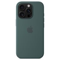 Apple Coque en silicone MagSafe Apple iPhone 16 Pro - Lake Green