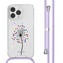 imoshion Coque Design avec cordon Apple iPhone 13 Pro - Sandstone Dandelion