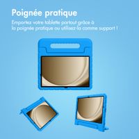 imoshion Coque kidsproof avec poignée Samsung Galaxy Tab A11 Plus / A9 Plus - Bleu