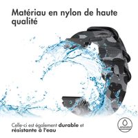 imoshion Bracelet robuste en nylon  - Connexion universelle 22 mm - Gris foncé