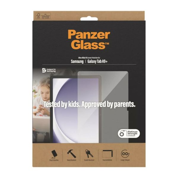 PanzerGlass Ultra Wide Fit Protection d'écran Samsung Galaxy Tab A11 Plus / A9 Plus