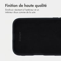 Accezz Coque arrière Edge avec MagSafe Samsung Galaxy S25 - Noir