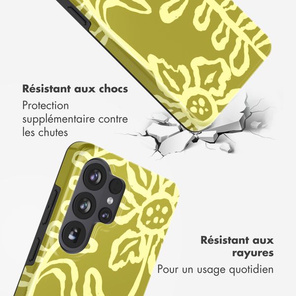 Selencia Coque arrière Vivid Samsung Galaxy S26 Ultra - Chalky Bloom
