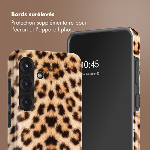 Selencia Coque arrière Vivid avec MagSafe Samsung Galaxy S25 - Wild Leo